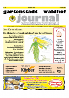 Gartenstadt Waldhof Journal 11/2011