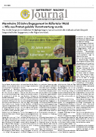 Waldhof-Gartenstadt-Journal Mai 2026
